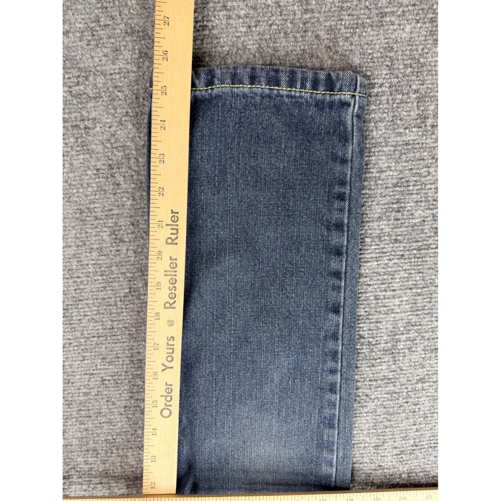 US Polo Assn Kids Boys Size 12 Slim Straight Jeans Blue Denim Embroidered Vtg - Picture 11 of 12